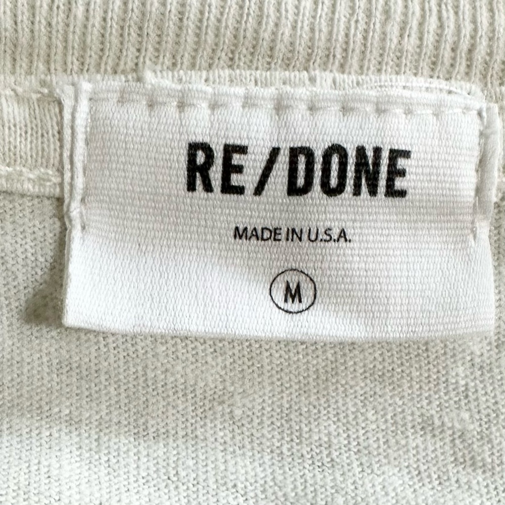 RE/DONE Graphic Long Sleeve Tee - M NWOT - Picture 7 of 9